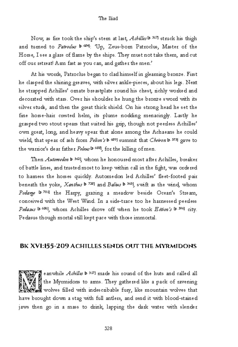 The Iliad - Page 322
